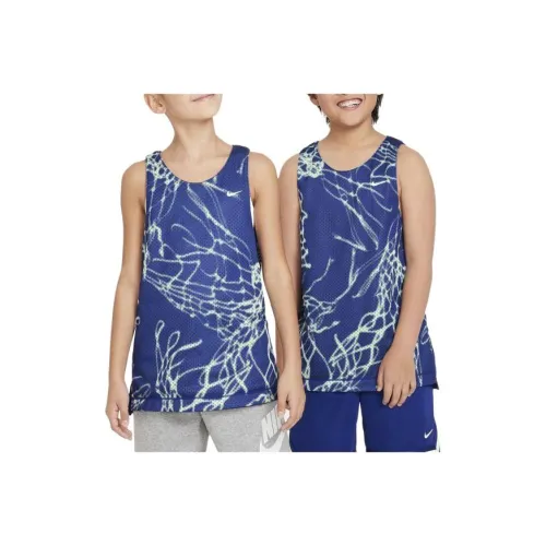 Nike Майка Культура OF Баскетбол Синяя Детская