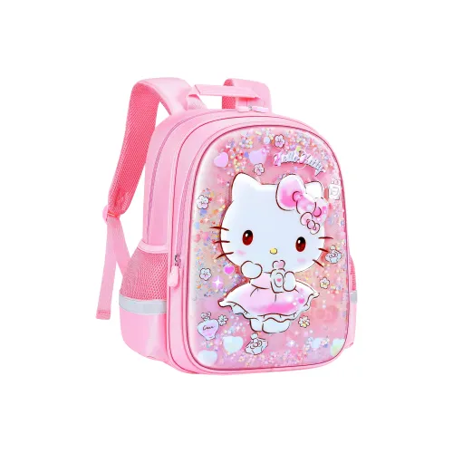 Hello Kitty Белый Полиэстер Kids Сумка Обычный Детский Розовый