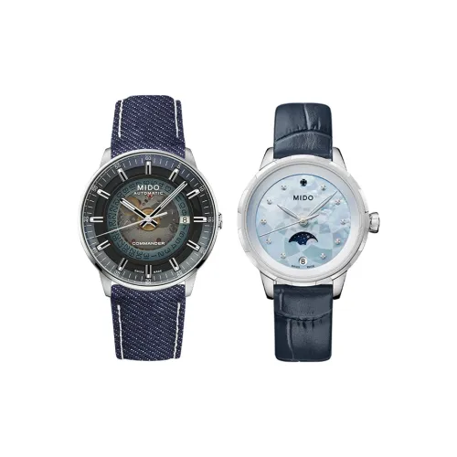 Mido Mechanical Механизм Унисекс Часы Commander 40 мм Скелет