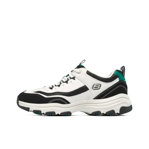 Skechers I Conik D'Lites Oreo Черный Шоколад Молоко Дышащий Поддержка Низкий Топ Кроссовки Мужские Белый Черный