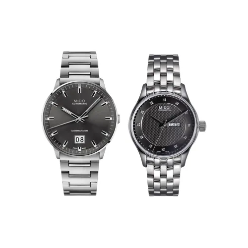 MIDO Автоматический Механический Механизм Унисекс Часы Brunner Series 33 мм Черные