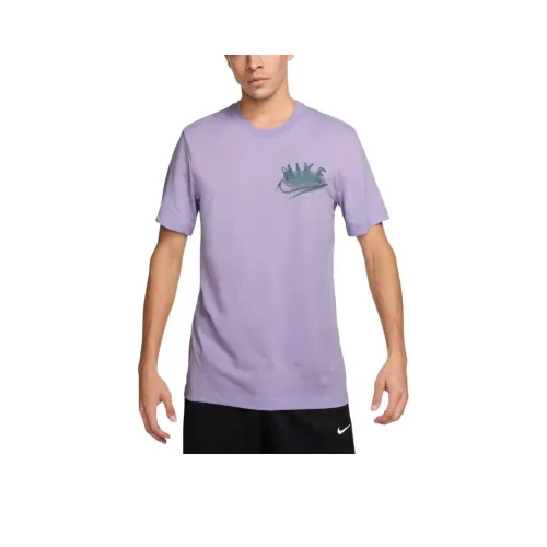 Nike Clothing Сирень Мужская T-Рубашка