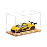 McLaren P1[Желтый] + Массивная древесина Пыльная крышка