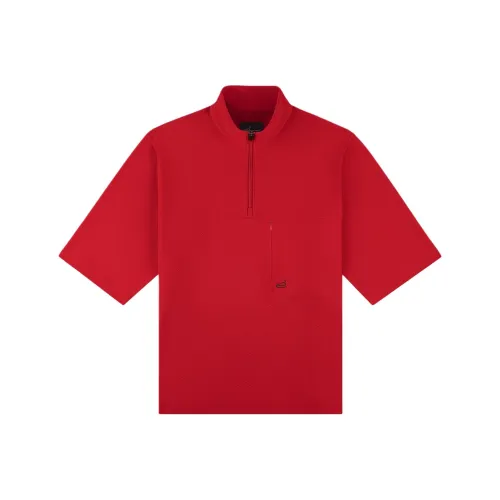 AIME LEON DORE Golf Series Красные Унисекс Рубашки