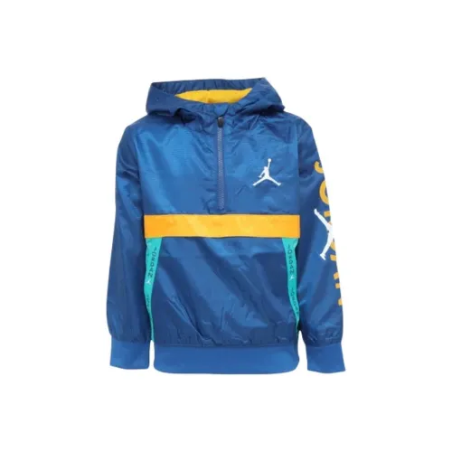 Джордан Куртки и Пальто Синий Детский