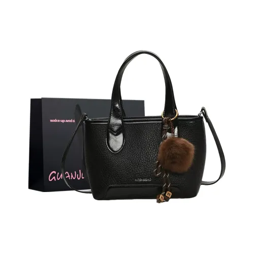 GUANJUNXIAOXIONG ПУ (полиуретан) Сумка Стандартная Подростки Черный Кофейный Коричневый Ангорский Красный