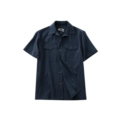 SOARIN YUPPIE Fearless Blue Men's Shirts SOARIN YUPPIE Fearless Синий Мужские Рубашки