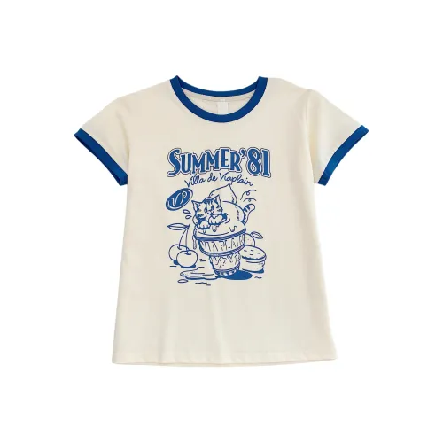 OUBO Бежевые Женские Футболки