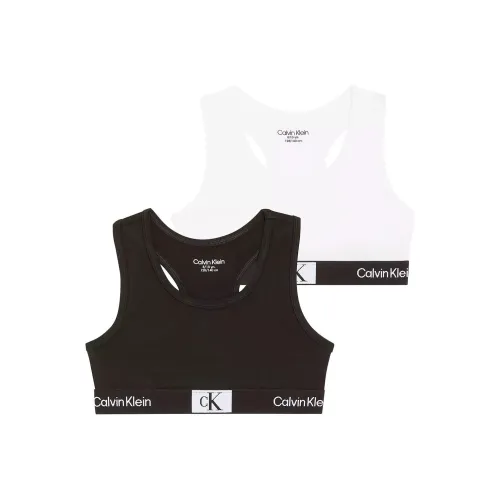 Calvin Klein 2 шт Белый+Черный Kids Бандо / Бюстгальтеры / Спортивные бюстгальтеры