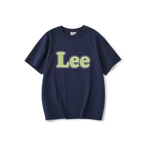 Lee Синие Унисекс Футболки