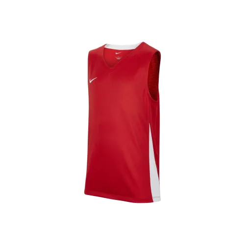 Nike Майка Университетский Красный Белый Подростки