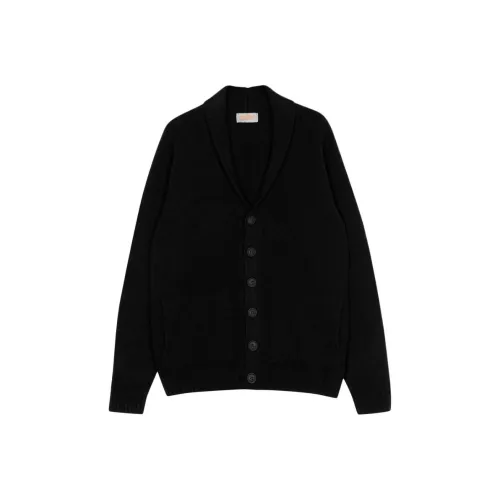 JOHN SMEDLEY Черные Мужские Свитера