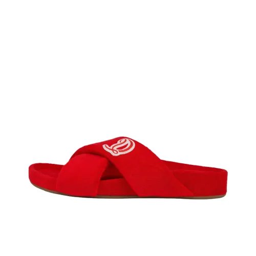 CL LUBOTING Слипоны Мужские Красные