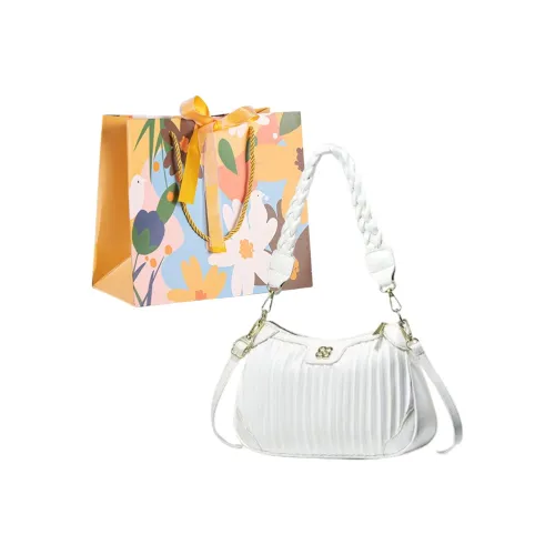 Сесам Бэби ПУ (полиуретан) Сумка через плечо Стандартная Подростки Белый Черный Зеленый Желтый Синий Хаки Серебряный Красный