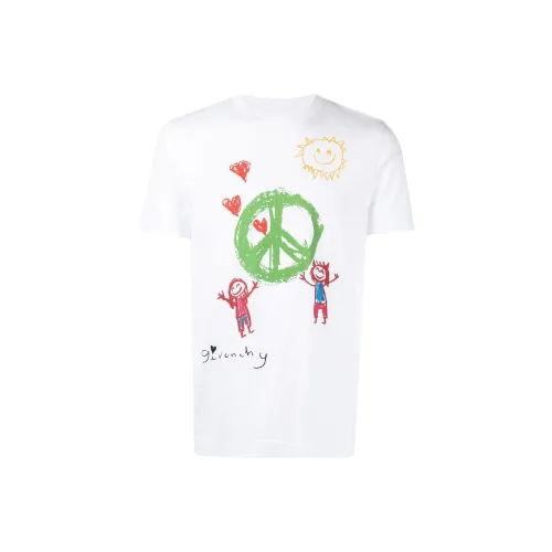 GIVENCHY Белая Мужская T-Рубашка