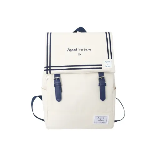 Buffini Nylon Рюкзак Стандартный Унисекс Айвори Черный Темно-синий Розовый