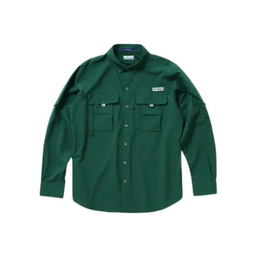 Columbia совместный бренд x Stanley Рубашка Унисекс Зеленый