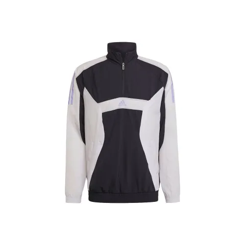 Adidas AEROREADY TRAINING 14 Куртка Мужская Черная Точка Серый