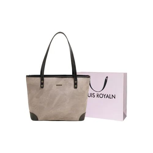 LOUIS ROYALN ПУ (полиуретан) Сумка-тоут Сумка через плечо Стандартная Женская Белая Черная