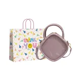 Фиолетовая сумка для покупок