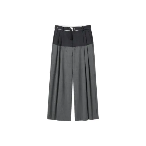 MEGALAXY GREY Контрастный костюм брюки унисекс