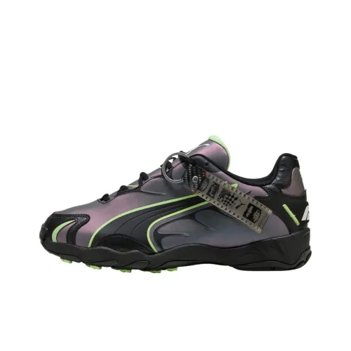 PUMA Inhale Беговые кроссовки Низкий топ Зеленый Черный Унисекс