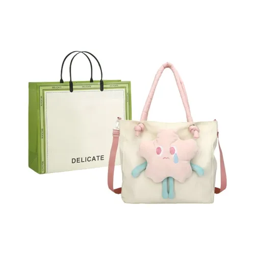 Buffini Нейлоновая Сумка через плечо Сумка Обычная Женская Белая