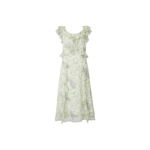 Hopeshow Короткий рукав Платье Женское