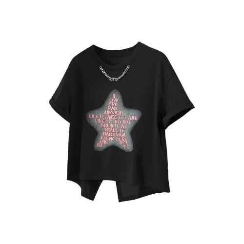 TOUCH Черные Женские Футболки