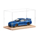GTR R34[Синий]+Массивная древесина Пыль Накрытие