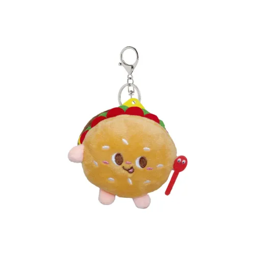 A Little Tide To Play DELICIOUS Гамбургер и Картофель фри Куклы Плюшевый Брелок 10 см Высота