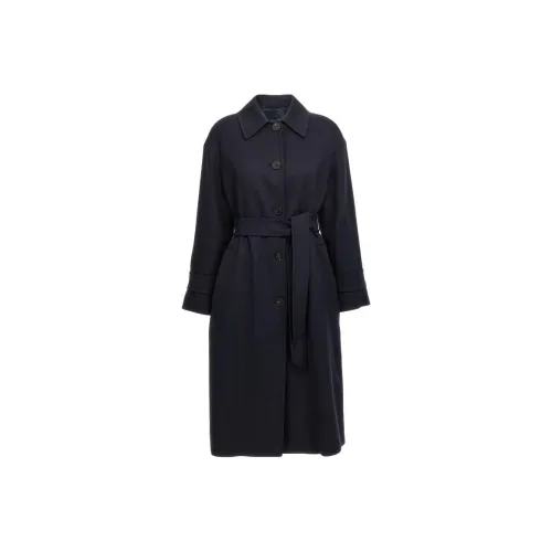 MaxMara Studio Пальто Женское Синее