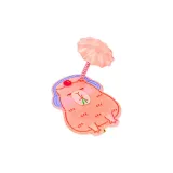 Капибара Весна Shake Заколка для волос 1 шт (Оранжевый)