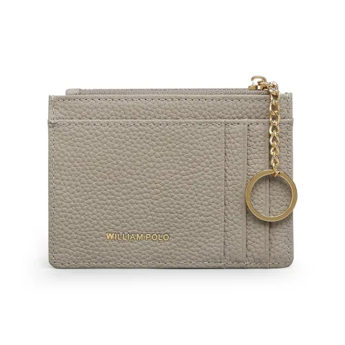 WilliamPOLO Коровья кожа Держатель для карт Женский Черный Белый Желтый Хаки