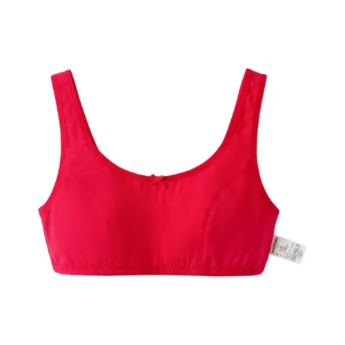 Balabala Однотонный Умеренный Развивающее Нижнее белье Подростки Красный