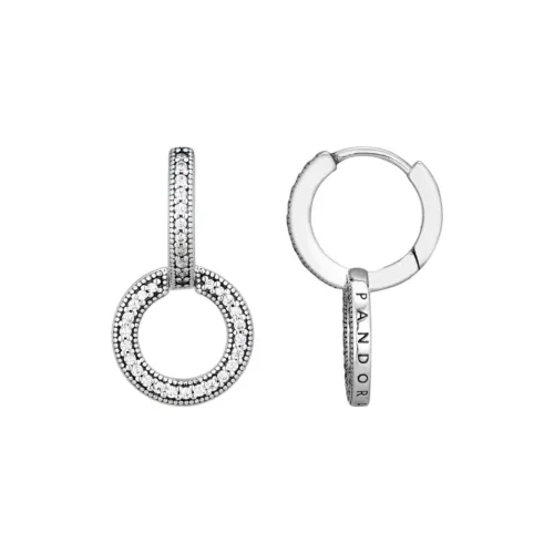 Серьги Pandora Cubic Zirconia Унисекс