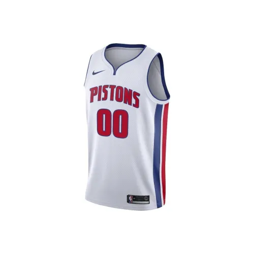NBA Detroit Pistons T-Shirt Белый Подростки