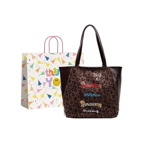 Three Ducklings ПУ (полиуретан) с замшей рюкзак стандартный женский кофейно-коричневый