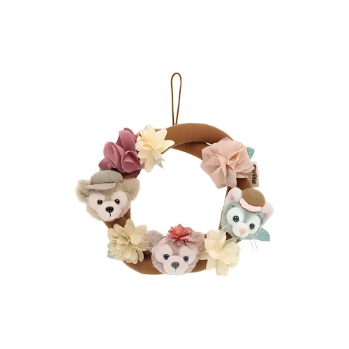 Коллекция Disney 2023 Spring Duffy and Friends Плюшевая кукла с подвеской в виде венка высота 19 см Токийский Дисней