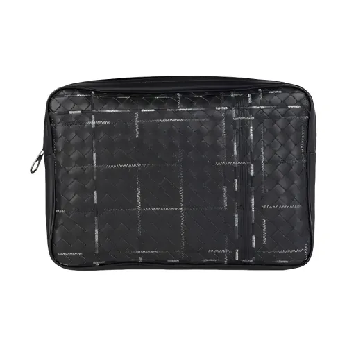 Bottega Veneta Lambskin Clutch Men's Black