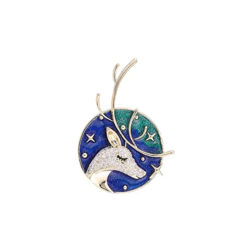 Yamaichi Maru Экологичные Медные Броши Женские