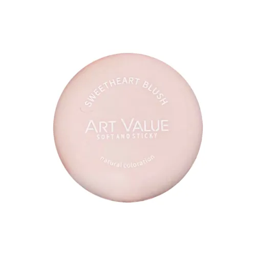 ART VALUE Sweetheart Natural Brightening Blush Cream Long Lasting Correcting Skin Tone Flawless Face Color
