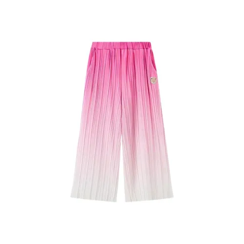 PAW IN PAW Cartoon Bear Градиентные Брюки Прямого Кроя для Дети Возрастом 3-7 Лет