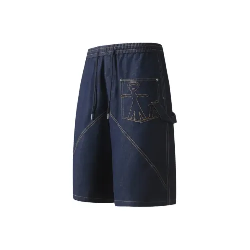 KLAMMKICKS Унисекс Джинсовые шорты