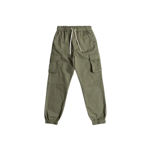 Quiksilver Зеленые Брюки карго для школьного возраста