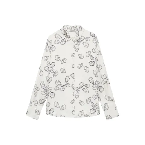 ANINE BING Белые Женские Рубашки