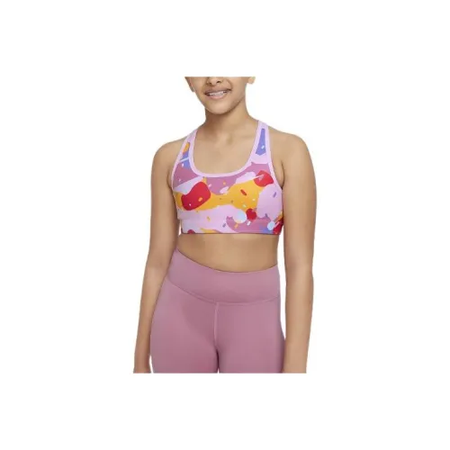 NIKE Розовая пена Kids Бандо / Бюстгальтеры / Спортивные бюстгальтеры
