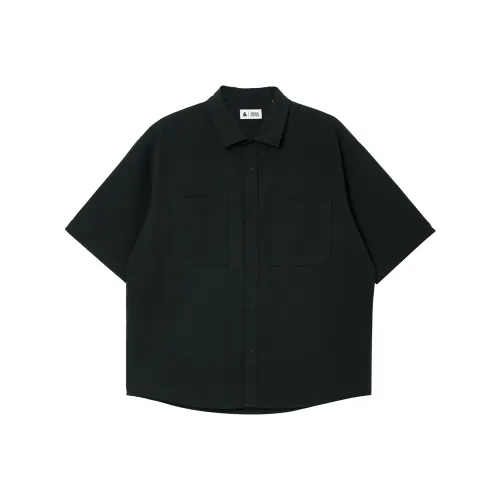 JACK&JONES E40 Черная мужская рубашка