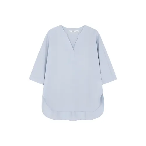 IHIMI Синие Женские Рубашки