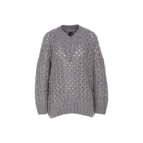 PINKO FW24 Свитер Женская Серебряная